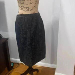 Ralph Lauren Blue Label Silk Pencil Skirt